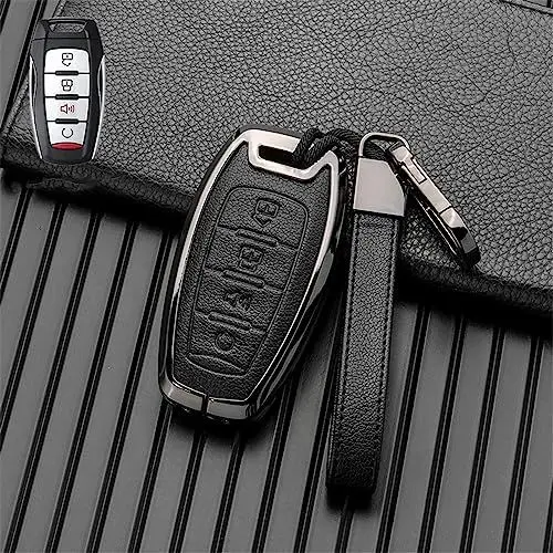 Produktbild: UTOYA Autoabdeckungen Halter Shell Schlüsseletui Abdeckung Schlüsselanhänger, passend für Great Wall Haval/Hover H6 H7 H4 H9 F5 F7 H2S Zubehör