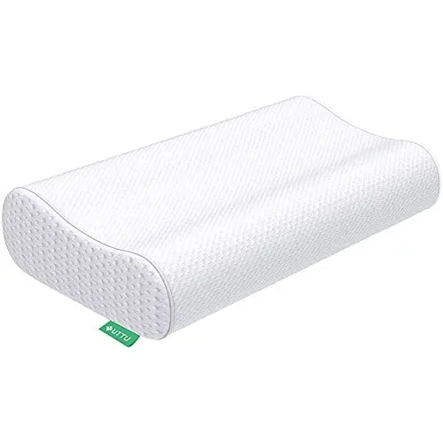 Produktbild: UTTU Orthopädisches Schlafkissen, Höheneinstellbares Memory Foam Nackenstützkissen Seitenschläferkissen, Ergonomisches Kopfkissen Antischnarchkissen