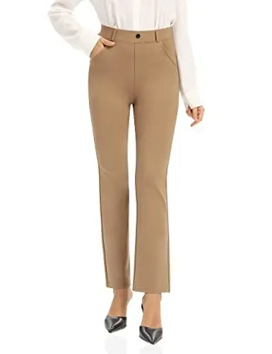 Produktbild: UUE Anzughose für Damen,Business,Büro,Stretch Straight Casual Elegante Hosen,Arbeitshose Hose mit Taschen 27
