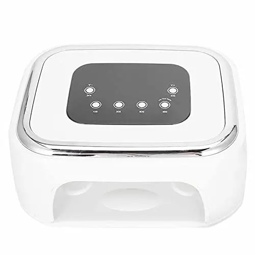 Produktbild: UV LED 80W Nagelgel-Trocknerlampe, Schnell Trocknendes -Nagelgel-Härtungslicht 100-240V, Infrarotsensor und Timer-Steuerung für Zuhause, Nagelstudio (EU-Stecker)