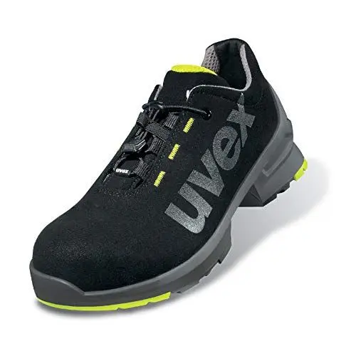 Produktbild: Uvex 1 Arbeitsschuhe - Sicherheitsschuhe S2 SRC ESD - Lime-Schwarz - Weite 10 / Schmal - GR, Größe:45