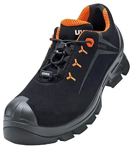 Produktbild: Uvex 2 Vibram Arbeitsschuhe - Sicherheitsschuhe S3 HI HRO SRC ESD - Orange-Schwarz - Weite 14 / Extra Weit, Größe:43
