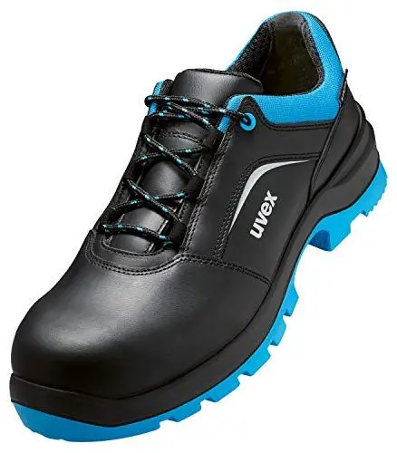 Produktbild: Uvex 2 Xenova Arbeitsschuhe - Sicherheitsschuhe S2 SRC ESD - Blau-Schwarz, Größe:42