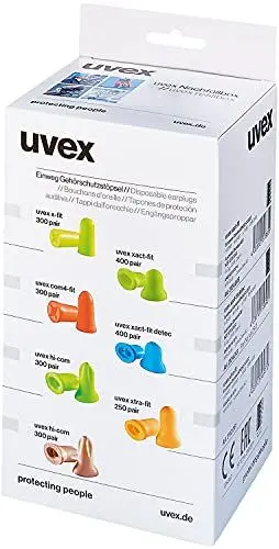 Produktbild: Uvex Ersatzstöpsel xact-fit/xact-Band 400 Paar