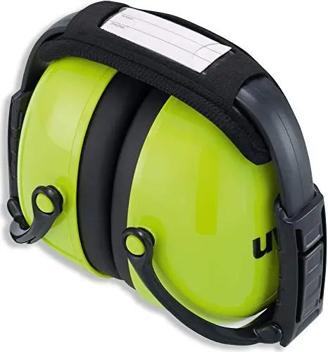 Produktbild: Uvex Kapselgehörschutz K2 faltbar Neon Lime
