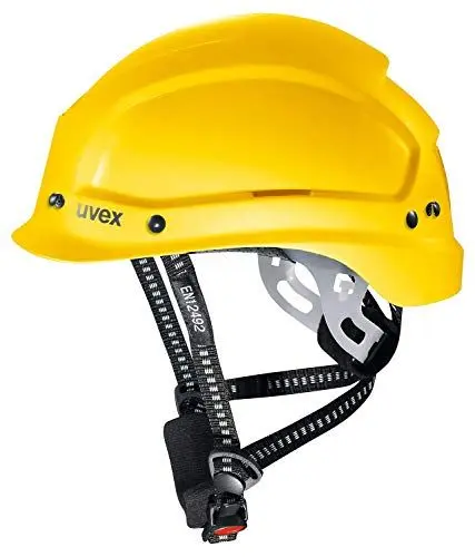 Produktbild: Uvex Pheos Alpine Schutzhelm - Belüfteter Arbeitshelm für die Baustelle - Gelb Gelb