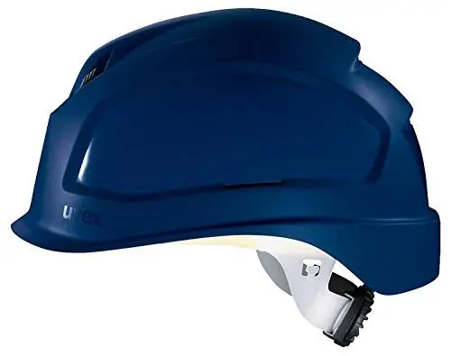 Produktbild: Uvex Pheos B-S-WR Schutzhelm - Belüfteter Arbeitshelm für die Baustelle - Blau Blau
