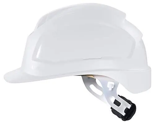 Produktbild: Uvex Pheos E-WR Schutzhelm - Unbelüfteter Arbeitshelm für Elektriker - Weiß Weiß