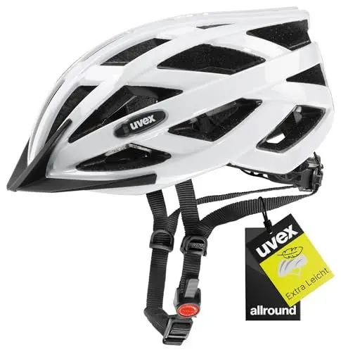 Produktbild: Uvex i-vo Fahrradhelm Farbe:-Weiß Gr:-52-57 cm