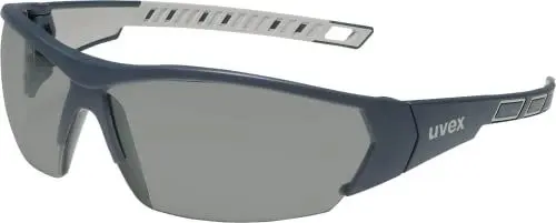 Produktbild: Uvex i-works Schutzbrille, Arbeitsschutzbrille mit supravision excellence Technologie, kratzfest & beschlagfrei, UV400-Schutz, Anthrazit-Grau/Getönt