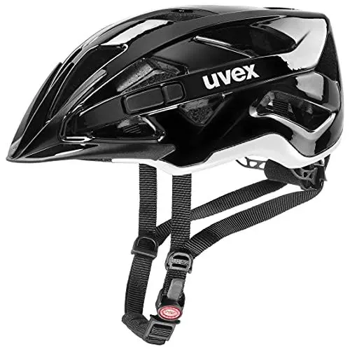 Produktbild: uvex active - sicherer Allround-Helm für Damen und Herren - individuelle Größenanpassung - erweiterbar mit LED-Licht - black white - 56-60 cm