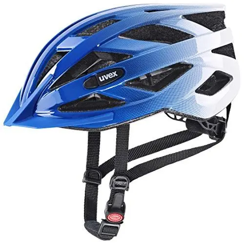 Produktbild: uvex air Wing - Leichter Allround-Helm für Damen und Herren - individuelle Größenanpassung - erweiterbar mit LED-Licht - Cobalt - White - 52-57 cm