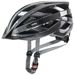 Produktbild: uvex air Wing - Leichter Allround-Helm für Damen und Herren - individuelle Größenanpassung - erweiterbar mit LED-Licht - Schwarz-grau -56-60 cm