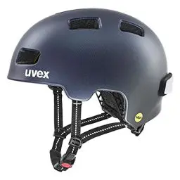Produktbild: uvex city 4 MIPS - leichter City-Helm für Damen und Herren - MIPS-Sysytem - inkl. LED-Licht - deep space matt - 58-61 cm