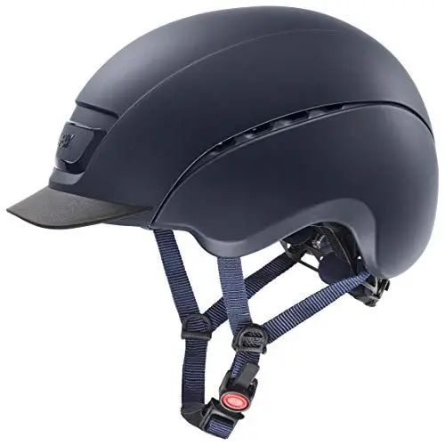 Produktbild: uvex elexxion Plus - robuster Reithelm für Damen und Herren - individuelle Größenanpassung - optimale Belüftung - Navy matt - 59 cm