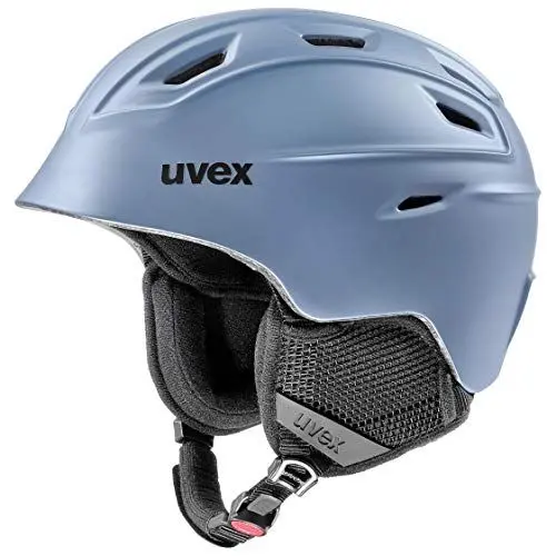 Produktbild: uvex Fierce - Leichter Skihelm für Damen und Herren - individuelle Größenanpassung - wechselbare Innenausstattung - Strato met matt - 55-59 cm