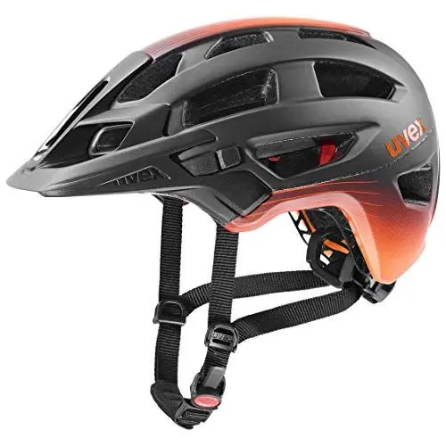 Produktbild: uvex finale 2.0 Tocsen - sicherer MTB-Helm für Damen und Herren - inkl. Tocsen-Sturzsensor - individuelle Größenanpassung - titan - orange matt - 52-57 cm