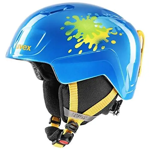 Produktbild: uvex heyya - Leichter Skihelm für Kinder - individuelle Größenanpassung - optimierte Belüftung - Blue Splash - 51-55 cm