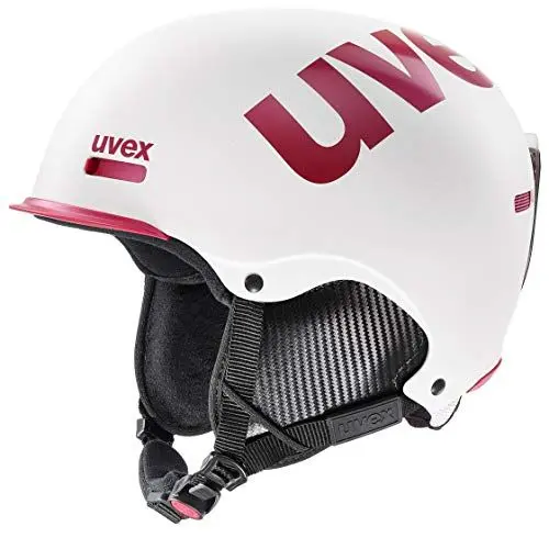 Produktbild: uvex hlmt 50 - robuster Skihelm für Damen und Herren - individuelle Größenanpassung - optimierte Belüftung - White-pink matt - 55-59 cm