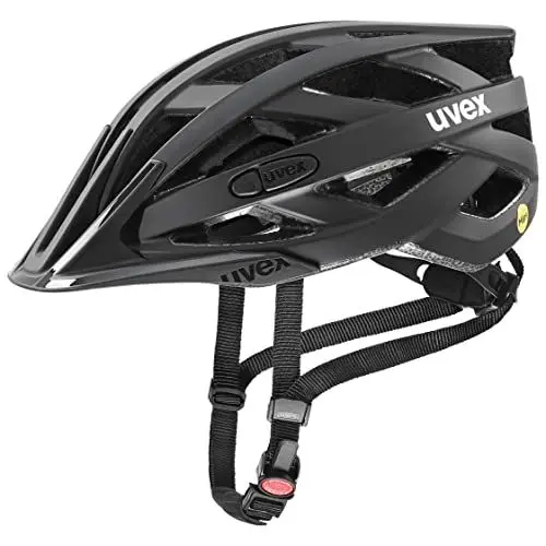 Produktbild: uvex i-vo cc MIPS - Leichter Allround-Helm für Damen und Herren - MIPS-Sysytem - erweiterbar mit LED-Licht - All Black - 52-57 cm