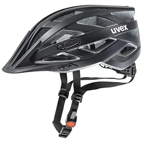 Produktbild: uvex i-vo cc - Leichter Allround-Helm für Damen und Herren - individuelle Größenanpassung - erweiterbar mit LED-Licht - Black matt - 52-57 cm