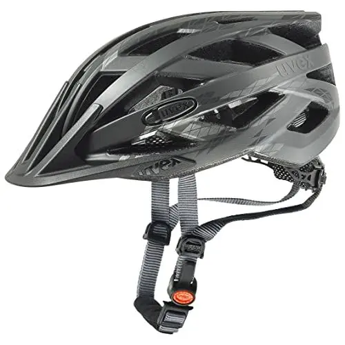 Produktbild: uvex i-vo cc - Leichter Allround-Helm für Damen und Herren - individuelle Größenanpassung - erweiterbar mit LED-Licht - Black-Smoke matt - 56-60 cm