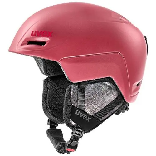 Produktbild: uvex jimm - Leichter Skihelm für Damen und Herren - individuelle Größenanpassung - Lautsprecher-kompatibel - Fuchsia matt - 52-55 cm