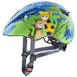 Produktbild: uvex Kid 2 cc - Leichter Kinder-Helm für Kinder - individuelle Größenanpassung - erweiterbar mit LED-Licht - Jungle - 46-52 cm