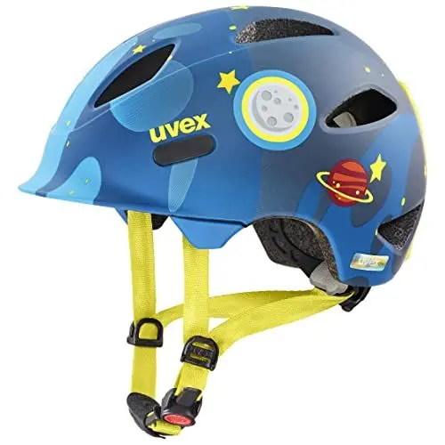 Produktbild: uvex oyo style - leichter Fahrradhelm für Kinder - individuelle Größenanpassung - erweiterbar mit LED-Licht - deep space matt - 50-54 cm