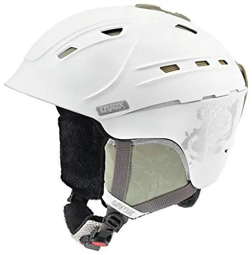Produktbild: uvex p2us WL - Skihelm für Damen und Herren - individuelle Größenanpassung - optimierte Belüftung - White-Prosecco matt - 51-55 cm