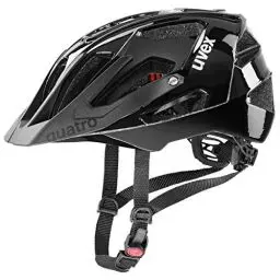 Produktbild: uvex Quatro - sicherer MTB-Helm für Damen und Herren - individuelle Größenanpassung - waschbare Innenausstattung - All Black - 56-60 cm
