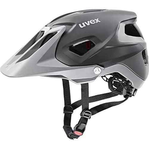 Produktbild: uvex quatro integrale - extrem leichter MTB-Helm für Damen und Herren - individuelle Größenanpassung - verstellbarer Schirm - grey matt - 52-57 cm