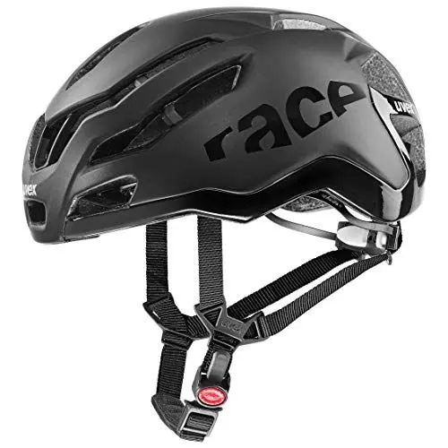 Produktbild: uvex race 9 - extrem leichter Performance-Helm für Damen und Herren - aerodynamisch optimierte Belüftung - optimierte Belüftung - all black matt - 53-57 cm