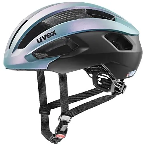 Produktbild: uvex Rise cc - sicherer Performance-Helm für Damen und Herren - individuelle Größenanpassung - optimierte Belüftung - flip Flop-Black matt - 56-59 cm