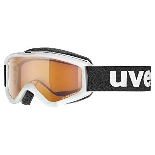 Produktbild: uvex speedy pro - Skibrille für Kinder - konstrastverstärkend - vergrößertes, beschlagfreies Sichtfeld - weiß - one size