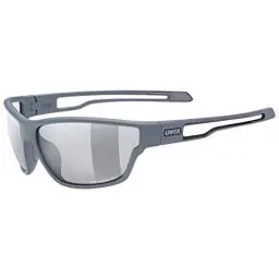 Produktbild: Uvex sportstyle 806 V - Outdoorbrille für Damen und Herren - selbsttönend - beschlagfrei - grey matt/smoke - one size