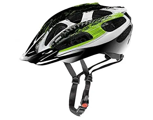 Produktbild: uvex supersonic - leichter Allround-Helm für Damen und Herren - individuelle Größenanpassung - waschbare Innenausstattung - black green - 57-62 cm
