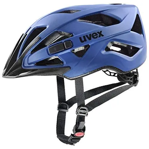 Produktbild: uvex touring cc - leichter Allround-Helm für Damen und Herren - individuelle Größenanpassung - erweiterbar mit LED-Licht - blue matt - 56-60 cm
