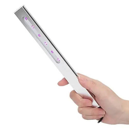 Produktbild: UV-Licht-Desinfektionsstab, Tragbare UVC-Lichtlampe, Tragbarer UV-Stick aus Aluminiumlegierung für Den Schönheitssalon zu Hause, 5 W
