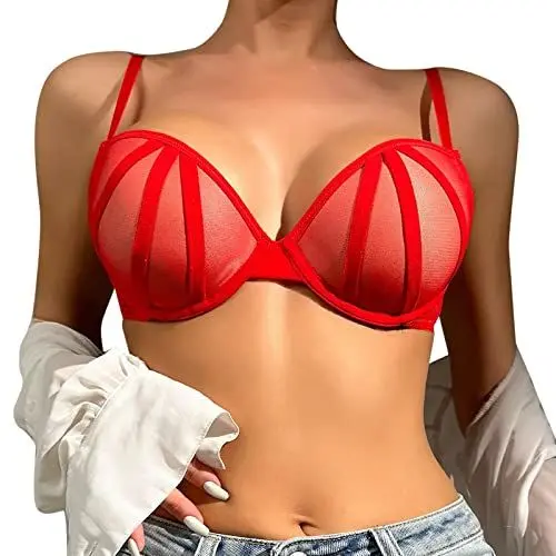 Produktbild: Uwdiohq Alle Angebote Aktuell Heute BH Damen Ohne Buegel Xs Sommer BH Große Brüste BH Hemdchen Ohne Bügel Top Mit BH Integriert BH Teenager Mädchen 14 My Orders