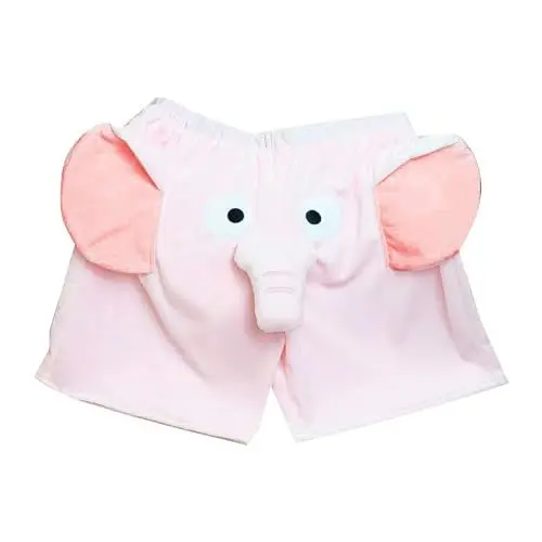 Produktbild: Uwdiohq Angebote Sale Damen Süße drei Elefanten Shorts Heimhose Lose Schlafhose Unisex Paar Heimhose Sportswear Stretch Flannel Lockere Shorts Gummiband Mode Lässige Kurze Comforta Meine Bestellung