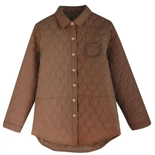 Produktbild: Uwdiohq Angebote Sale Outdoorjacke Damen Wasserdicht Warm Übergangsparka Damen Frühling Winter Damen Jacke Gr.44 Steppjacke Damen Grün Puffer Jacke Damen Kurz Meine Bestellungen Sale