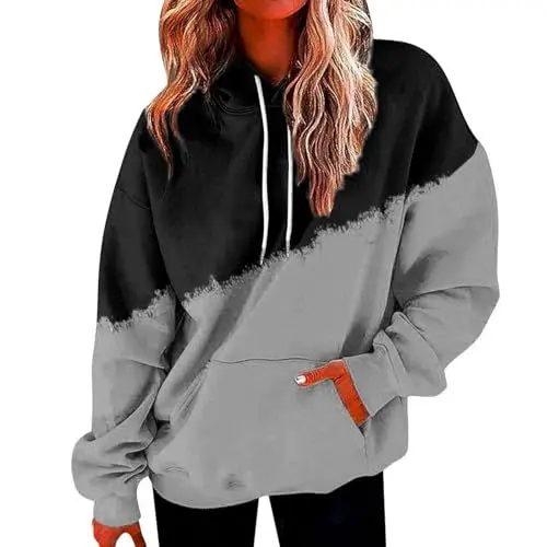 Produktbild: Uwdiohq Bestellung Sonderangebote Hoody Oversize Damen Pullover Fruehling Sexy Sportshirt Mit Kapuze Sweatshirt Uebergroesse Sweatjacke Mädchen 146 Mein Sale