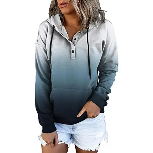 Produktbild: Uwdiohq Damen Billige Hoodie Mädchen 164 Flauschiger Pullover Damen Hoodie Jacke Damen Mit Kapuze Damen Sweatshirt Weiss Sweatjacke Damen Schmetterling Buffalo Wendejacke Damen Meine Bestellung