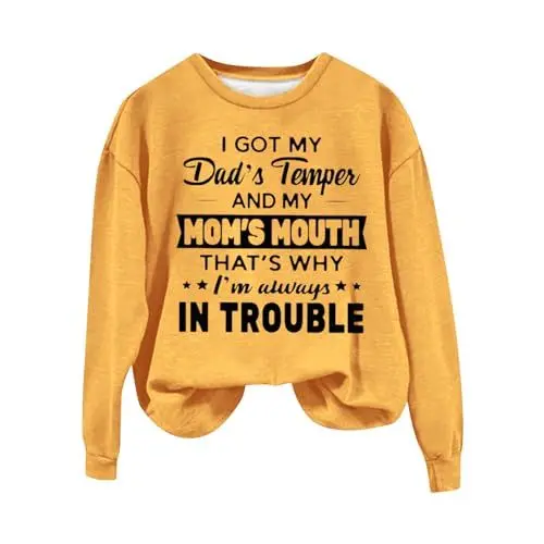 Produktbild: Uwdiohq Day Prime 2024 Sweatshirt Damen Oversized Ohne Kapuze Weekday Sweatshirt Damen Flauschiger Pullover Damen Neon Langarmshirt Damen Sweatjacke Teenager Maedchen Xs Sale Clearance