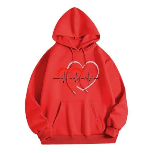 Produktbild: Uwdiohq Last Minute Angebote Von Hoodie Asymmetrisch Damen Baggy Pullover Herren Bikerjacke Mit Kapuze Übergroße Sweatshirt Sweatjacke Warm Sale Bestellung