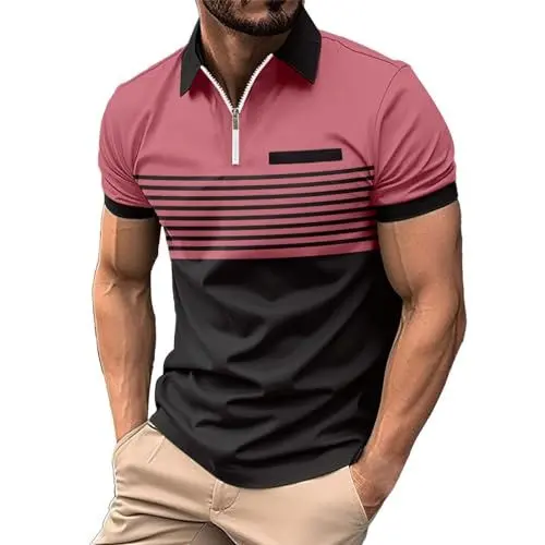 Produktbild: Uwdiohq Last Minute Angebote Von Poloshirt Herren Rosa Hemd Bügelfrei Kurzarm Sweatshirts Für Sakko Kariert Langes Tshirt My Orders