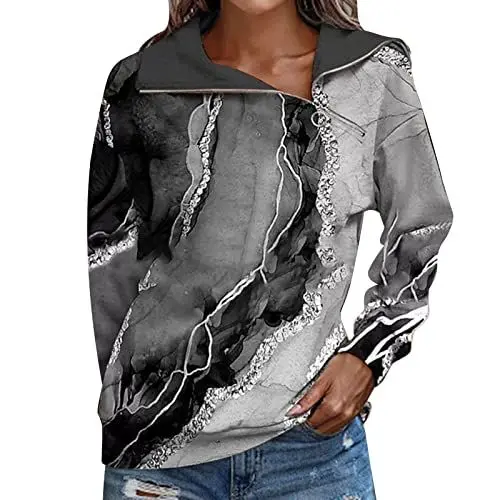 Produktbild: Uwdiohq Sale Angebote Blitzangebote Sweat Pullover Damen Ohne Kapuze Sweatshirt Damen XXL Grosse Groessen Pullover Damen Übergröße Basic Langarmshirt Damen V Ausschnitt Sale Angebote Bestellung