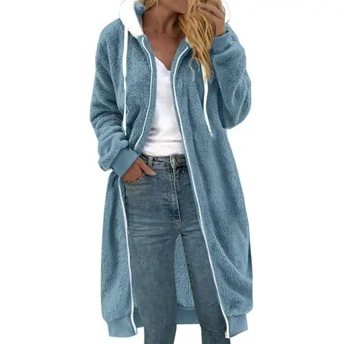 Produktbild: Uwdiohq Sale Angebote Warme Jacke Kinder Parka Schwarz Damen Winterjacke Teddyfell Damen Fahrradjacke Damen Softshell Wasserdichte Daunenjacke Damen Roter Mantel Damen Sale Angebote Bestellung