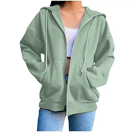 Produktbild: Uwdiohq Sommermode Damen 2024 Sale Hoodie Damen Warm Gefuettert Los Angeles Pullover Damen Hoody Jacke Damen Mit Kapuze Sweatshirt Damen Creme Sweatjacke Mit Aufdruck Sale Angebote Bestellung